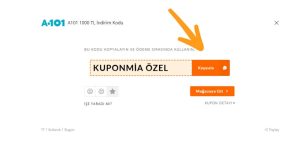 a101 indirim kodu nasıl kullanılır 2025