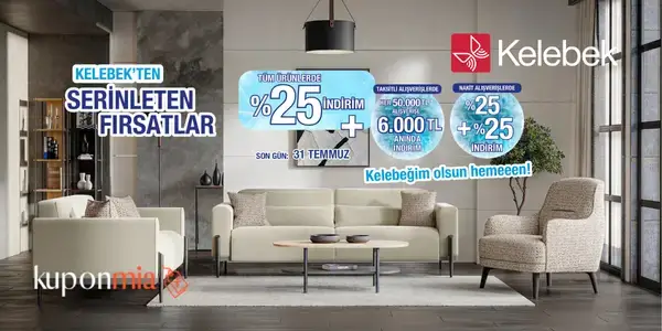 kelebek mobilya indirim kodu