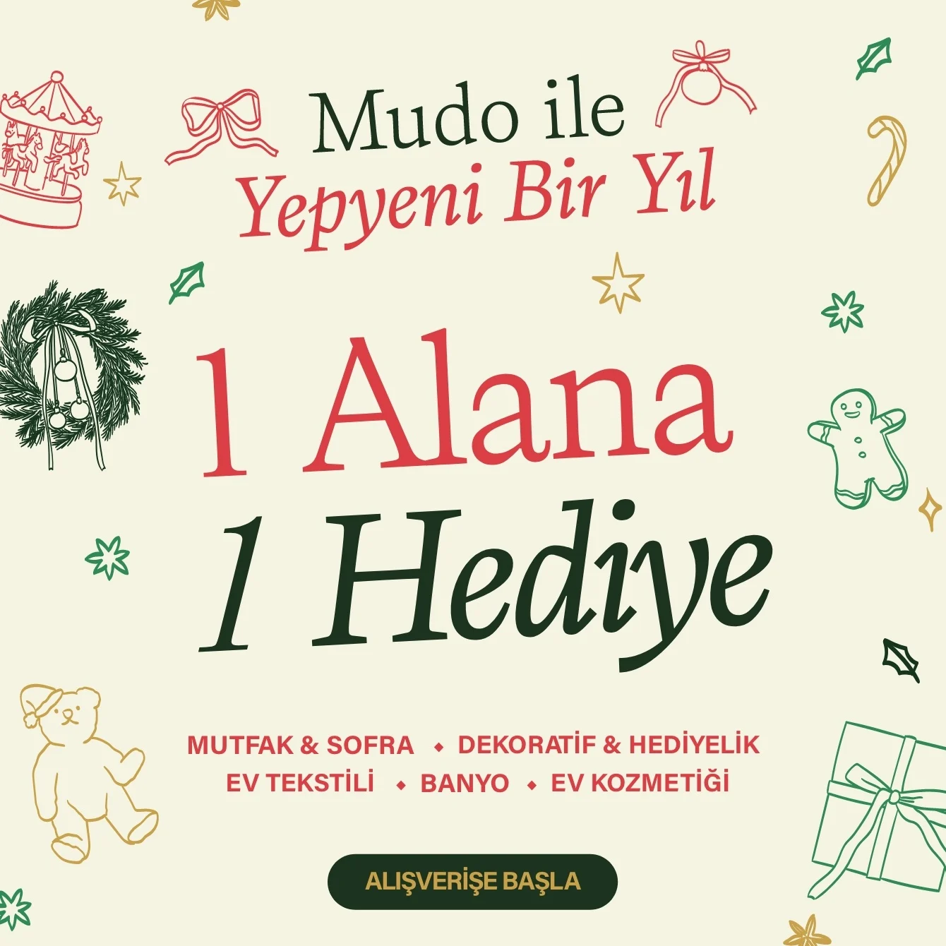 Mudo Yeni Yıl İndirimleri