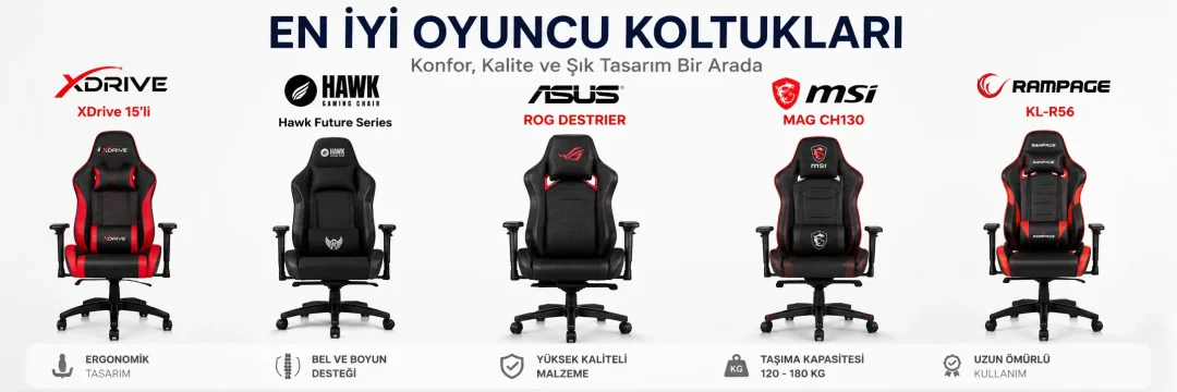 En iyi oyuncu koltukları 2026